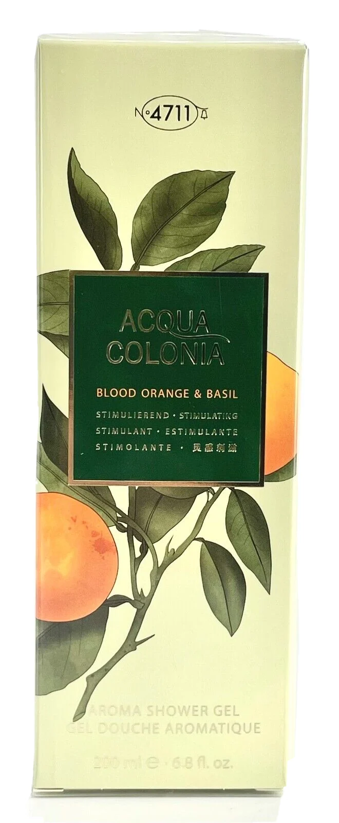 4711 Acqua Colonia Blood Orange & Basil 200 ml — Acqua di Colonia