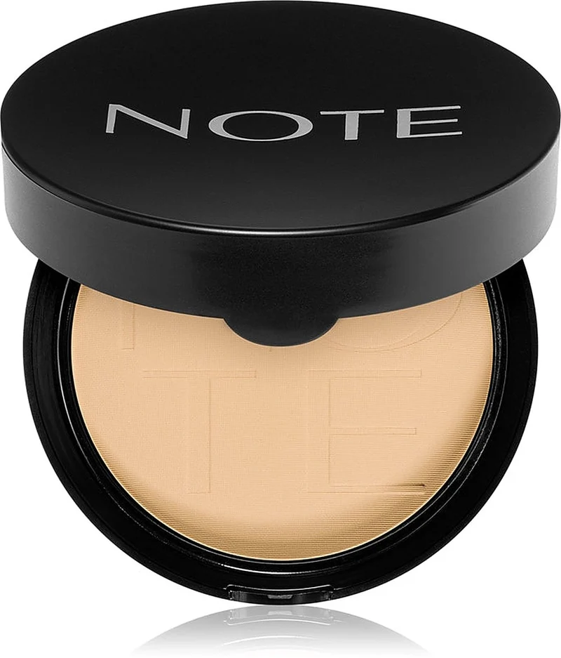 Note Cosmetique Luminous Silk 02 Natural Beige 10 g — Cipria Compatta