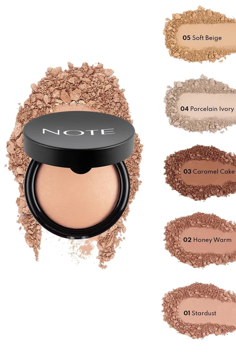 Note Cosmetique Baked 01 Stardust 10 g — Ombretto Cotto Illuminante