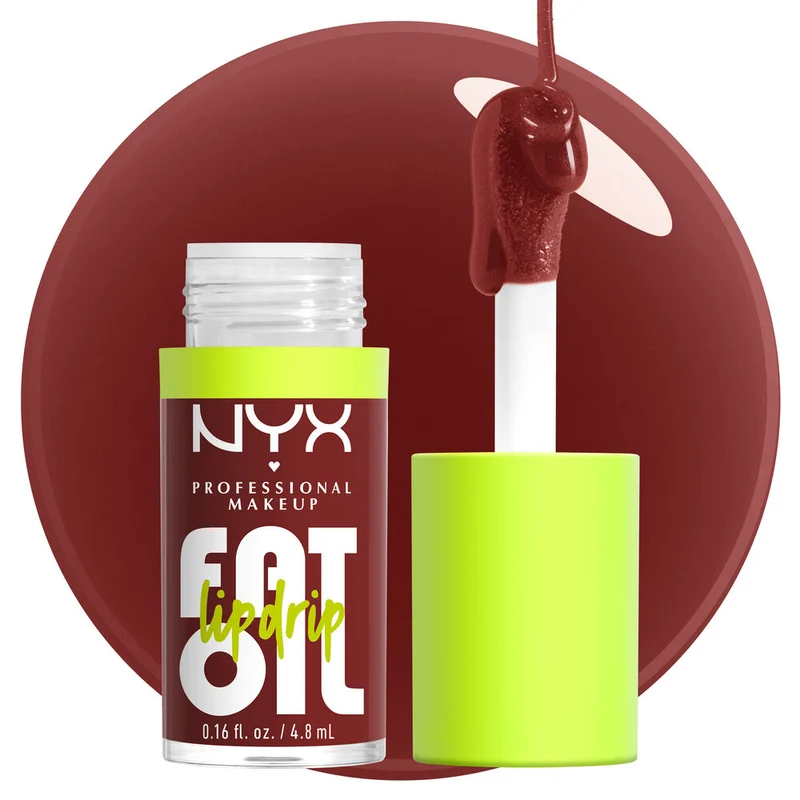 Nyx Fat Drip Olio labbra Inside Scoop 4,8 ml — Olio labbra colorato