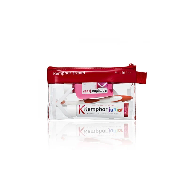Kemphor Bambini Set 3 Pezzi — Set igiene dentale bambini