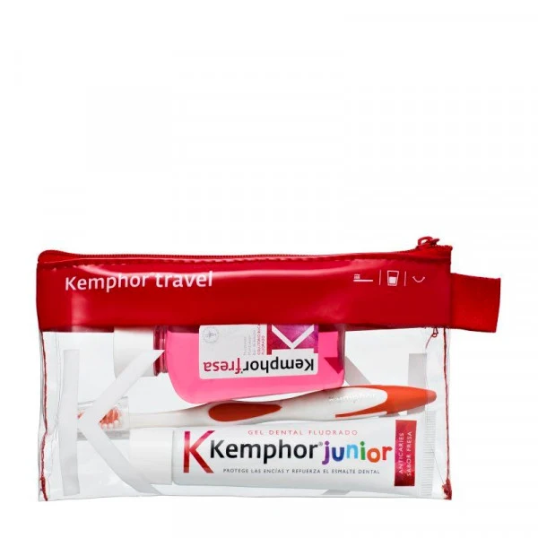 Kemphor Bambini Set 3 Pezzi — Set igiene dentale bambini