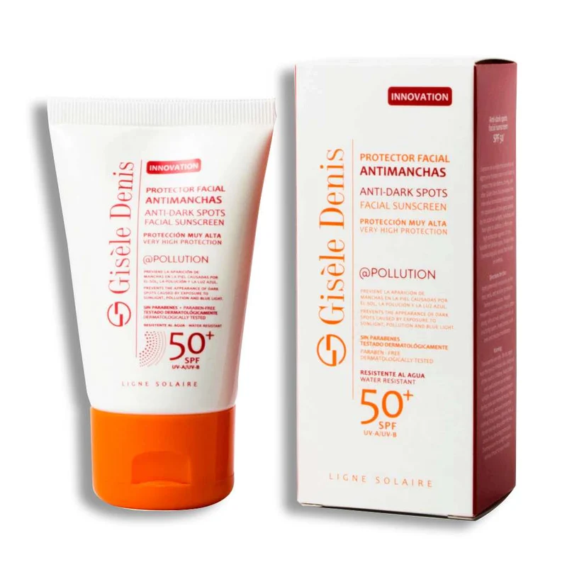 Gisèle Denis Protec Crema Viso Anti-macchie SPF50 — Protezione solare