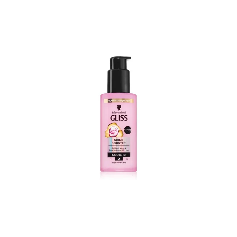 Schwarzkopf Gliss Liquid Silk siero senza risciacquo Shine Booster 100ml — Siero capelli
