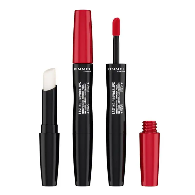 Rimmel Lasting Provocalips Double Ended 740 Caught Red Lip 3,5 g — Rossetto Lunga Tenuta