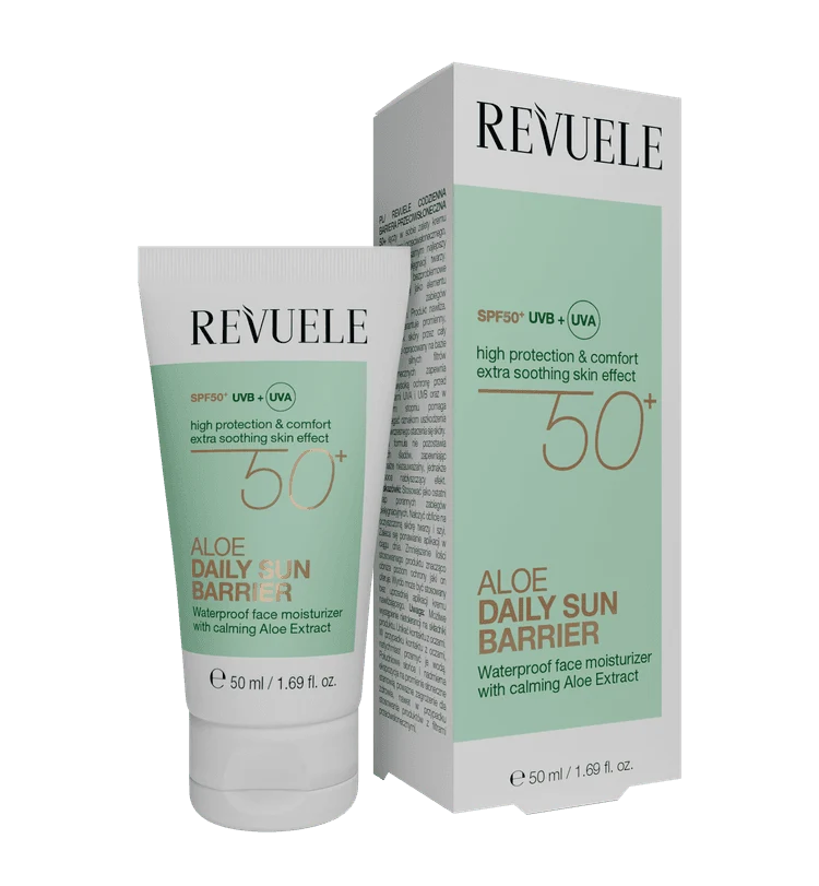 Revuele Daily Sun Barrier Aloe SPF 50+ 50 ml — Crema solare