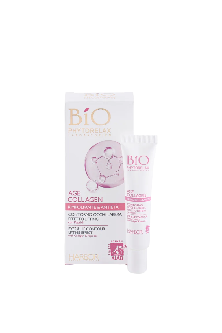 Phytorelax Laboratories Age Collagen crema contorno occhi labbra 15 ml — Crema contorno occhi