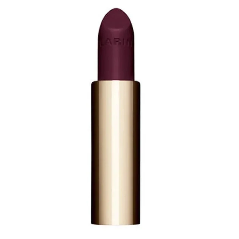 Clarins Joli Rouge Velvet 744V Soft Plum 3,5 g ricarica — Rossetto
