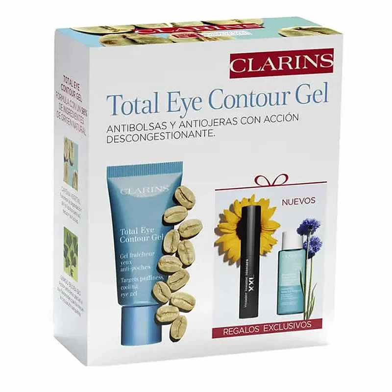 Clarins Total Gel Contorno Occhi 20 ml Set 3 pezzi — Contorno occhi