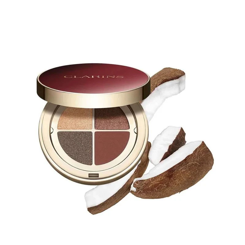 Clarins Ombre 4-Colour Palette 10 Maple Gradation 4,2 g — Ombretto