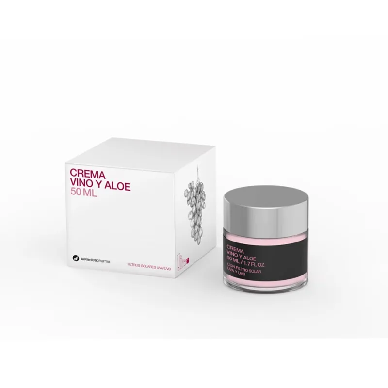 Botánicapharma Crema Vino e Aloe 50 ml — Crema corpo
