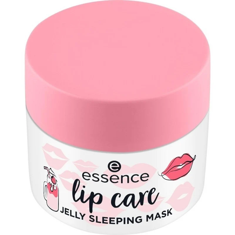 essence Lip Care Maschera Notte 02 Strawberry Milkshake 8 g — Maschera Labbra