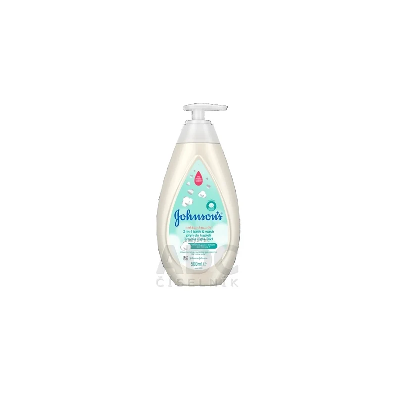 Johnson's Cottontouch Bagno e Gel Detergente 2 in 1 500 ml — Bagnoschiuma Bimbi