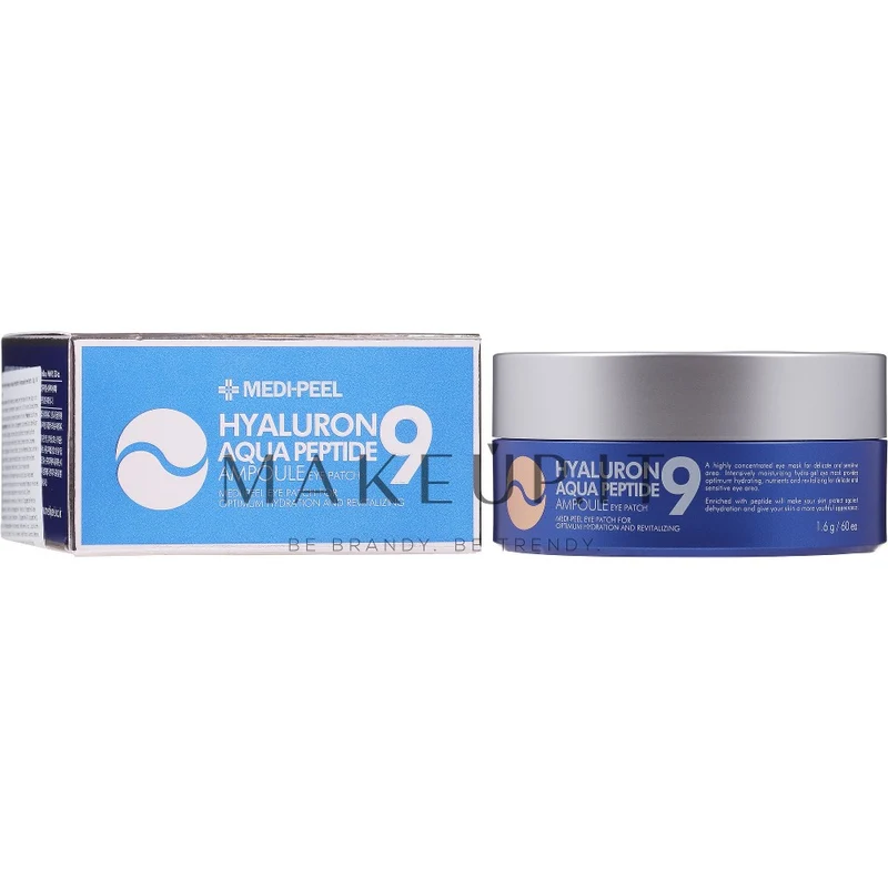 Medi-Peel Hyaluron Aqua Peptide 9 Patch occhi 60 pezzi — Patch occhi