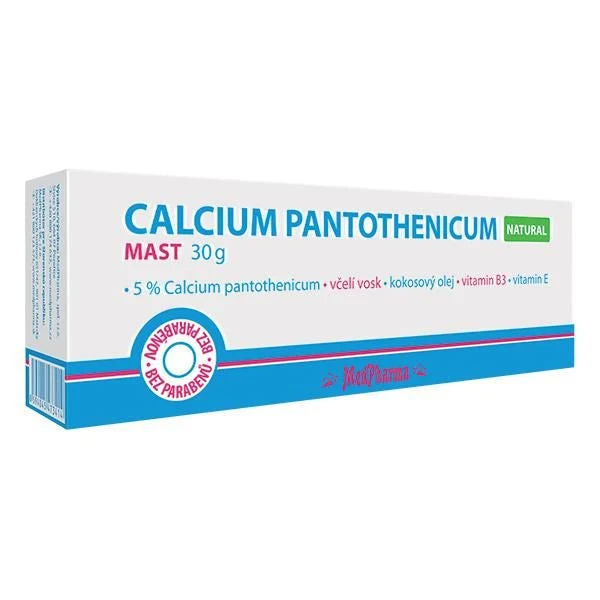 MedPharma Calcium Pantothenicum Natural 30 g — Unguento Rigenerante Pelle