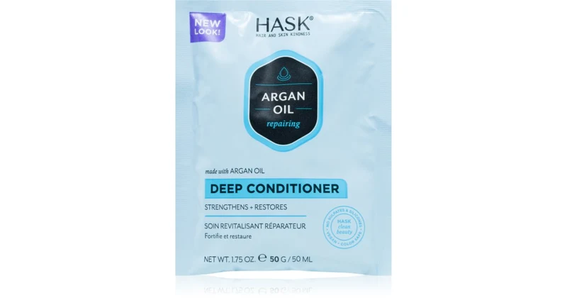 Hask Argan Oil balsamo rigenerazione capelli 50 ml — Maschera Capelli