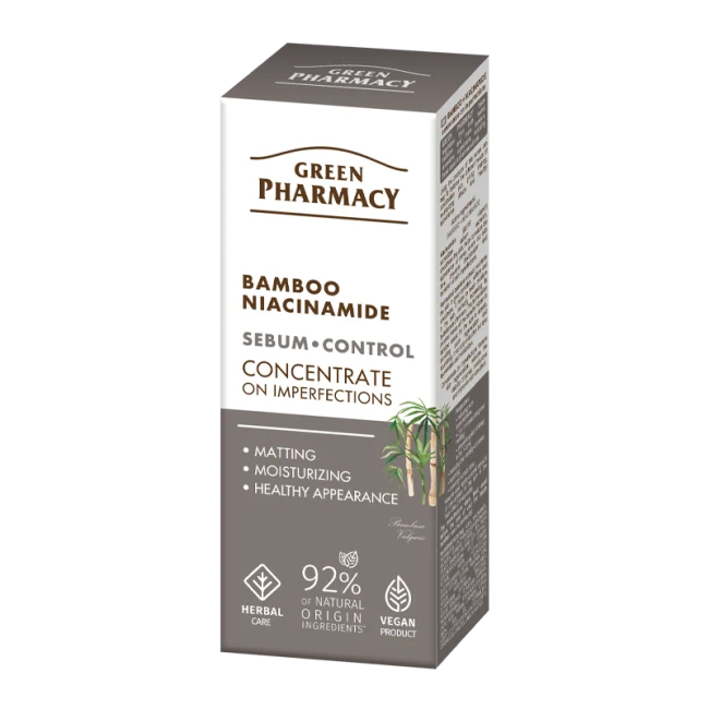Green Pharmacy Bamboo & Niacinamide Siero idratante 30 ml — Siero idratante