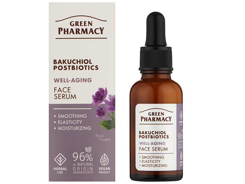 Green Pharmacy Bakuchiol & Postbiotics Siero 30 ml — Siero