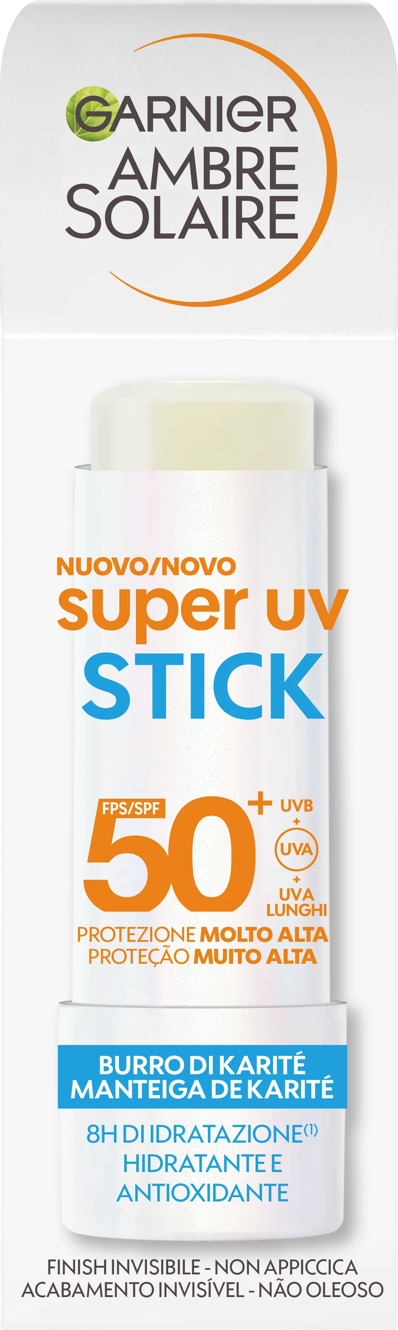 Garnier Ambre Solaire Super UV Stick SPF 50+ 9 g — Solare in Stick