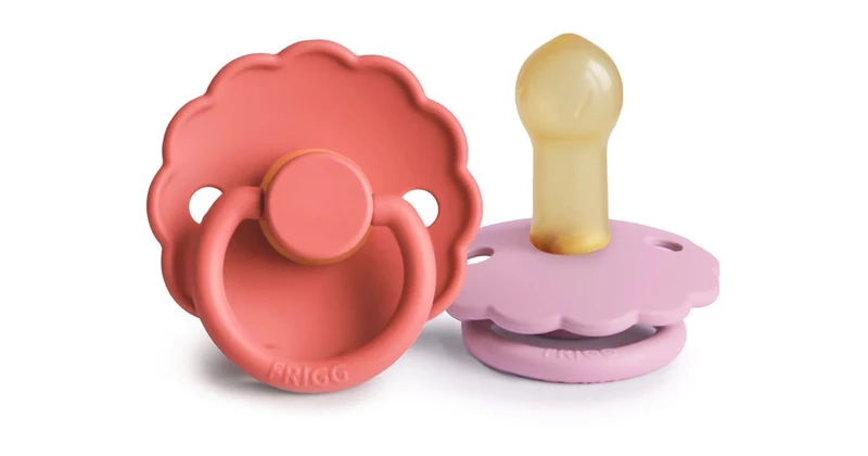 Frigg Daisy Size 2:6-18 mesi Ciuccio Poppy/Lupine 2 pezzi — Ciuccio