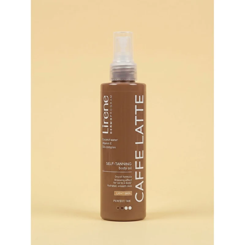 Lirene Perfect Tan Caffe Latte Olio autoabbronzante 200 ml — Olio autoabbronzante