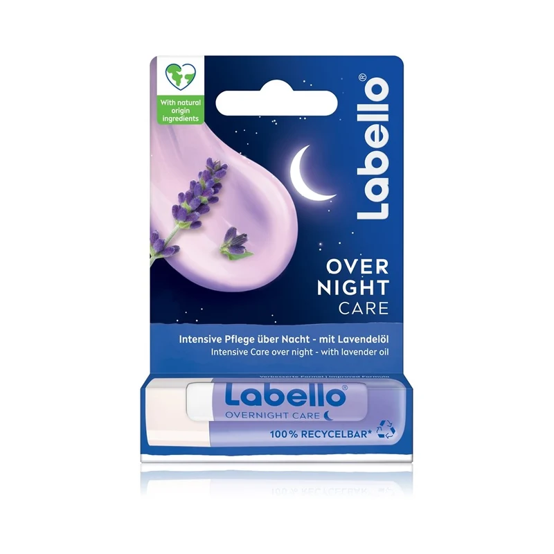 Labello Over Night Care Lavanda 4,8 g — Balsamo Labbra