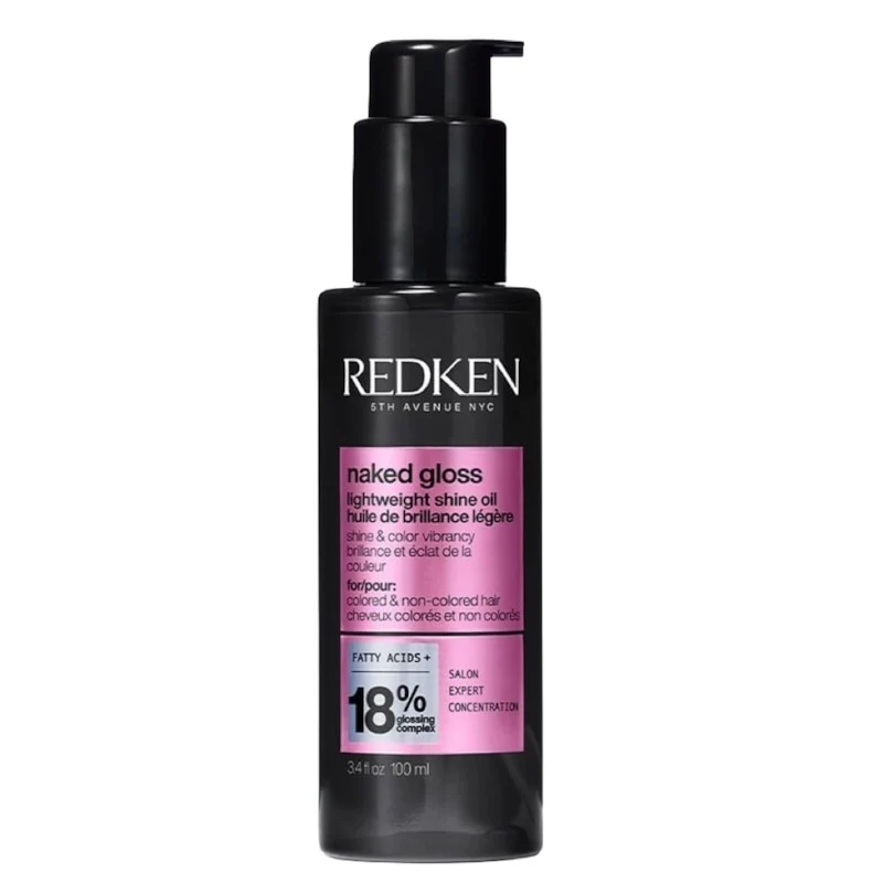 Redken Naked Gloss Olio Lucidante Leggero 100 ml — Olio per capelli