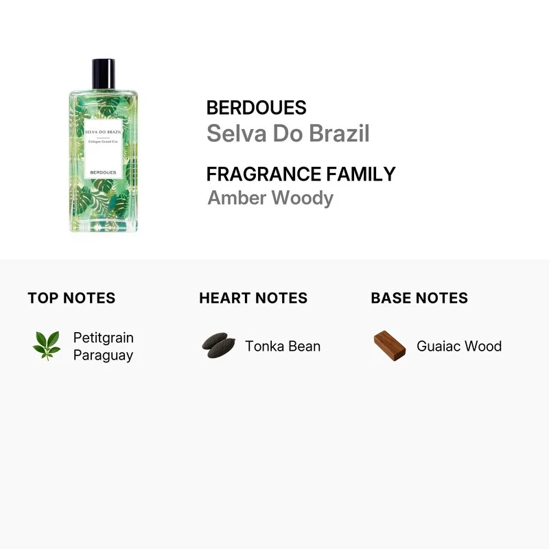 Parfums Berdoues Selva do Brazil Unisex 100 ml — Acqua di Colonia