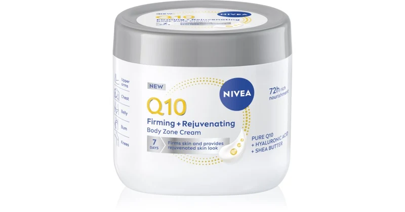 Nivea Crema Rassodante Ringiovanente Zona Corpo Q10 400 ml — Crema corpo