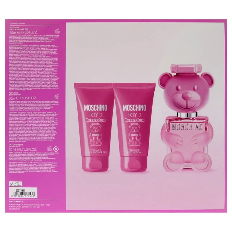 Moschino Toy 2 Bubble Gum Donna 50 ml + lozione corpo 50 ml + gel doccia 50 ml — Eau de Toilette