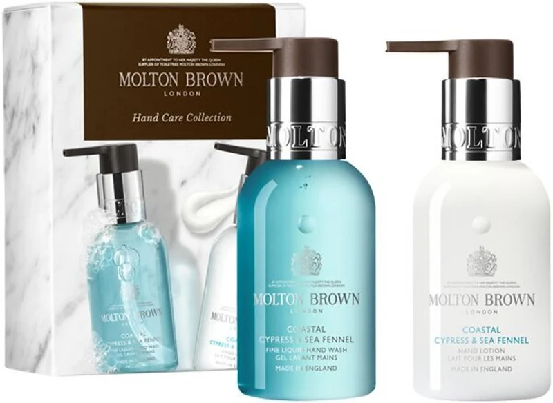 Molton brown Set regalo Cipresso Costiero e Finocchio marino — Set Cura Mani