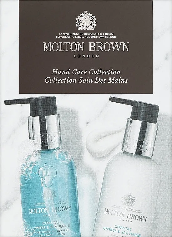 Molton brown Set regalo Cipresso Costiero e Finocchio marino — Set Cura Mani