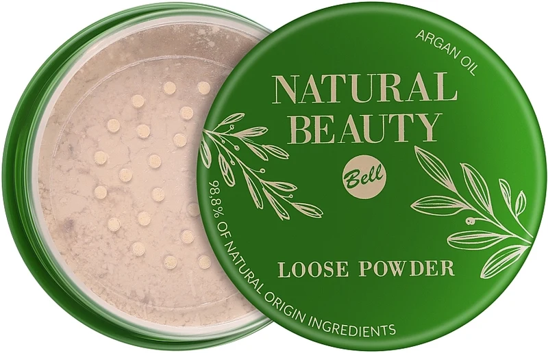 Bell Natural Beauty Cipria Opacizzante Olio di Argan 6 g — Cipria