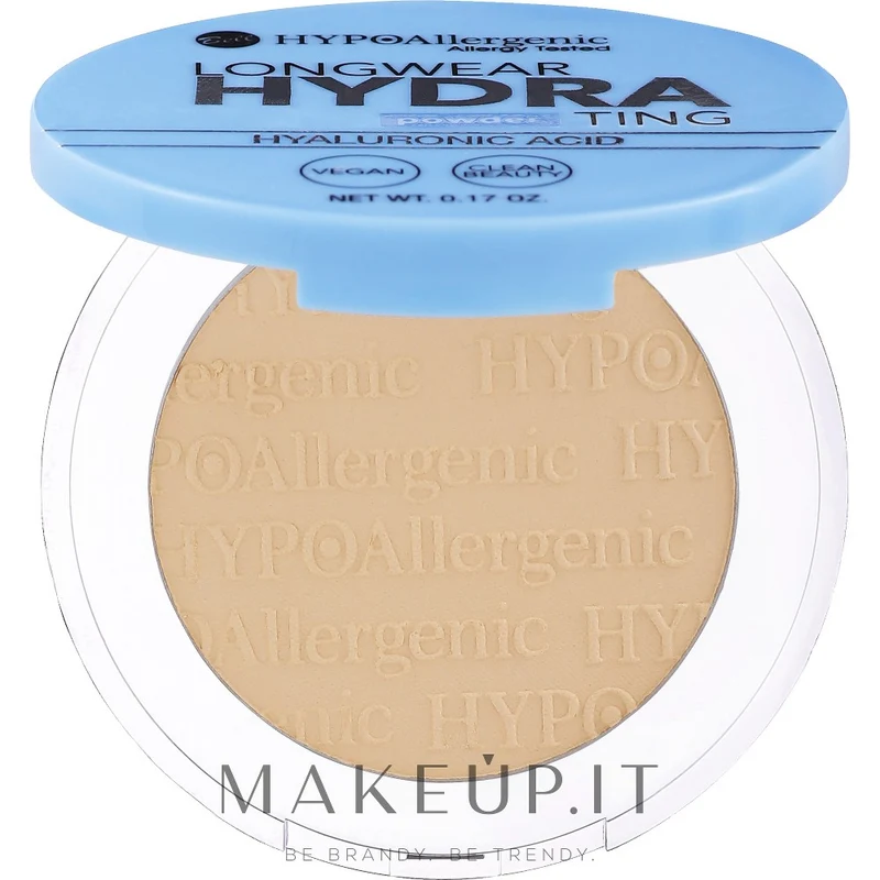 Bell Hypoallergenic Hydrating 01 Nude 5 g — Cipria Compatta