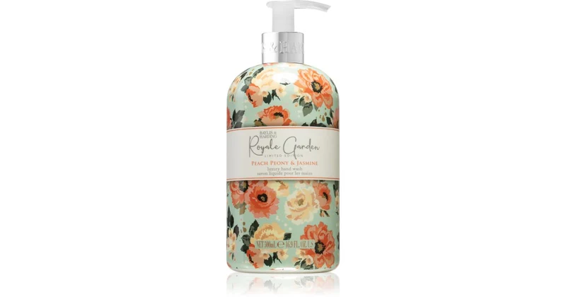 Baylis & Harding Royale Garden Peach, Peony & Jasmine 500 ml — Sapone Liquido