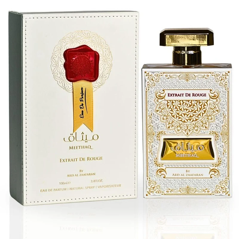 Ard Al Zaafaran Meethaq Extrait De Rouge Eau de Parfum Unisex 100 ml — Eau di profumo