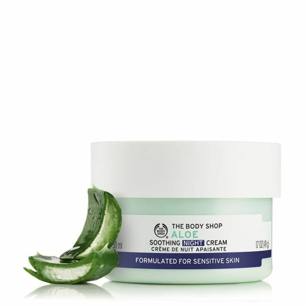 The Body Shop Crema notte lenitiva Aloe 50 ml — Crema notte viso