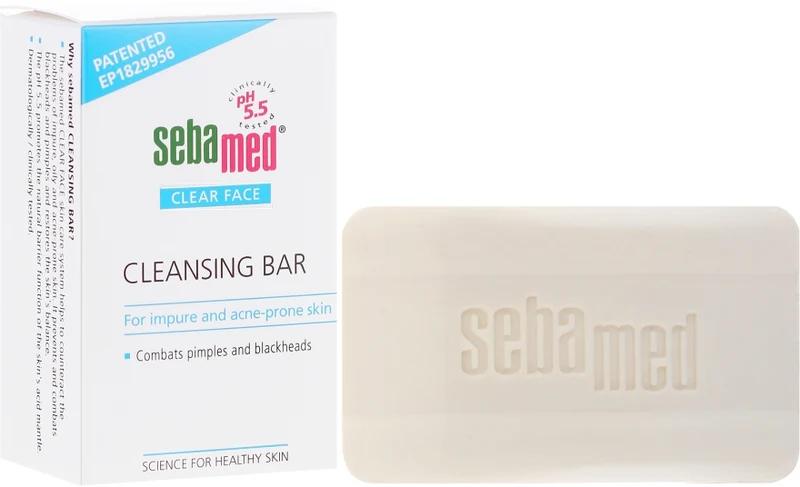 Sebamed Syndet Clear 100 g — Sapone Detergente Solido