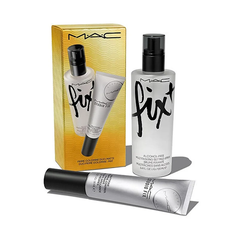 Mac Cosmetics Set Pelle Prime Goldmine Duo — Set regalo skincare