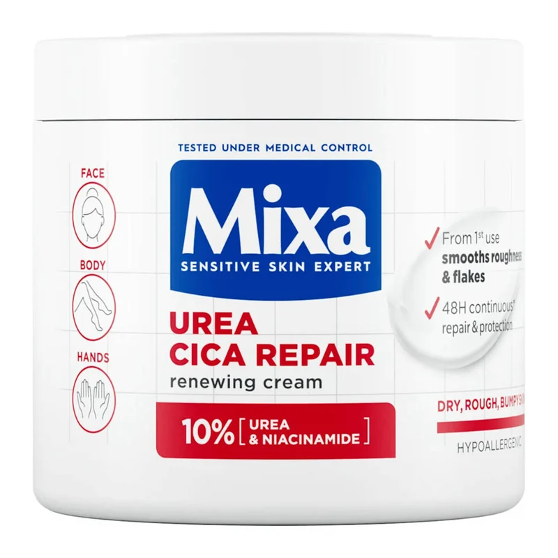 Mixa Urea Cica Repair+ — Crema corpo 400 ml