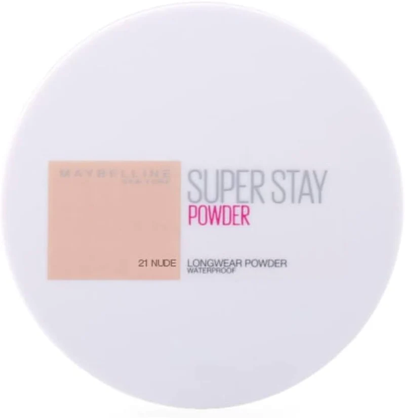Maybelline Superstay Lunga Durata 21 Nude 9 g — Cipria Compatta