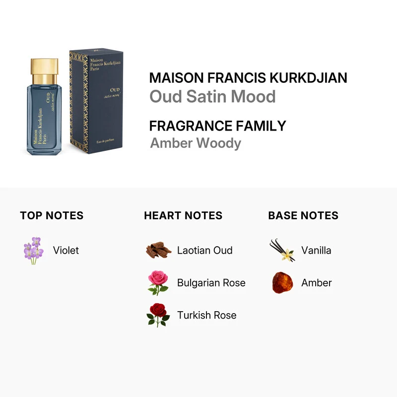 Maison Francis Kurkdjian Oud Satin Mood 35 ml — Eau de Parfum