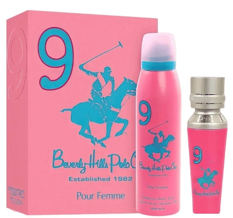 Beverly Hills Polo Club 1982 Sport 9 50 ml Donna — Set profumo