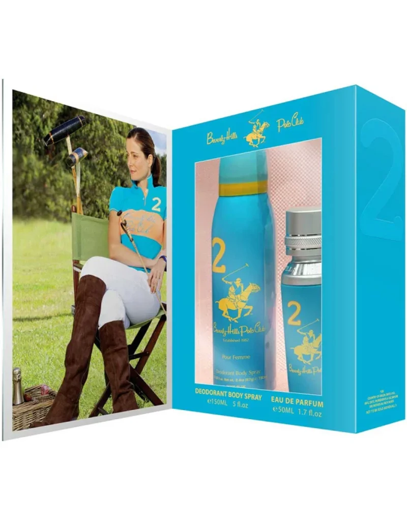 Beverly Hills Polo Club 1982 Sport 2 50 ml Donna — Profumo Set