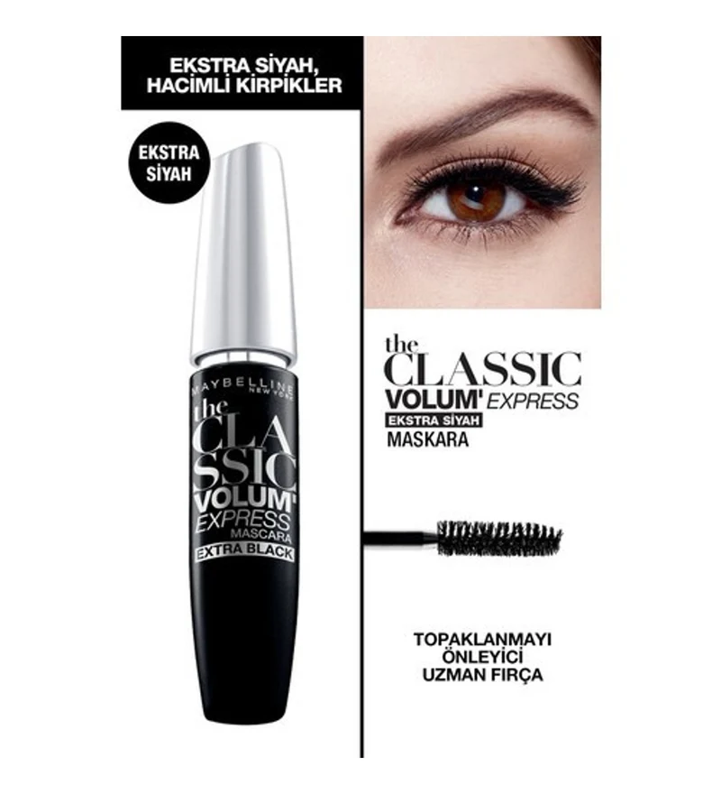 Maybelline Mascara Volum Express Classic Extra nero 10 ml — Mascara