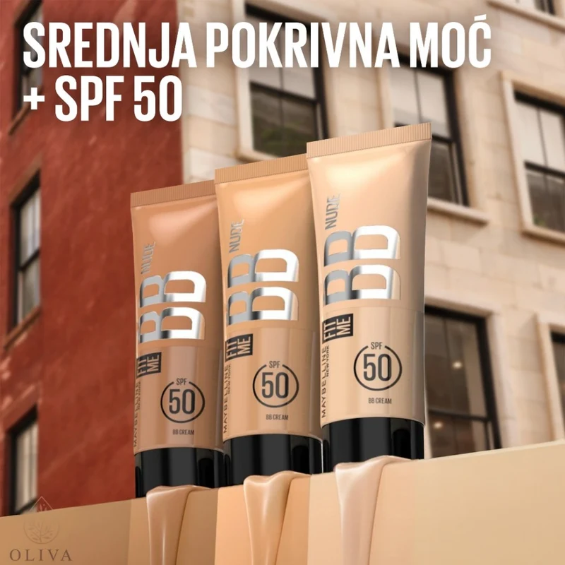 Maybelline BB Cream SPF 50 Fit Me 50 30 ml — BB Cream