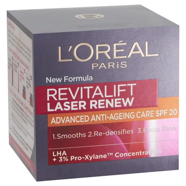L'Oréal Paris Revitalift Laser Renew SPF 20 50 ml — Crema Giorno Antirughe