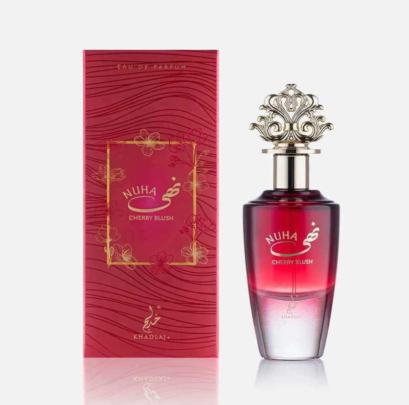 Khadlaj Nuha Cherry Blush 85 ml Donna — Eau de Parfum