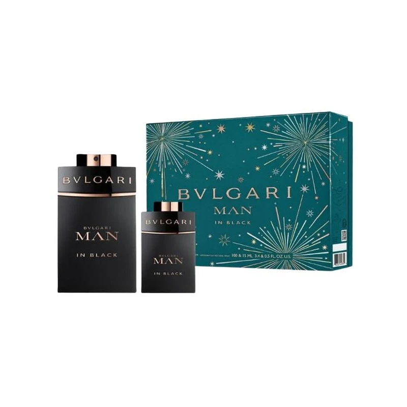 Bvlgari Juice Fragrance Xmas 2024 Set Man In Black Eau de Parfum Uomo 100 ml — Eau de Parfum