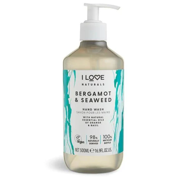 I love Collezione Naturals Bergamotto & Alghe 500 ml — Sapone liquido